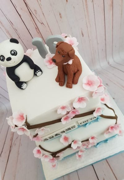 Panda Anime Custom Cake Southampton