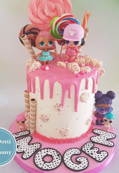 Pink Custom Cake Southampton