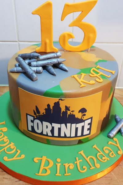 Fortnite Custom Cake Southampton